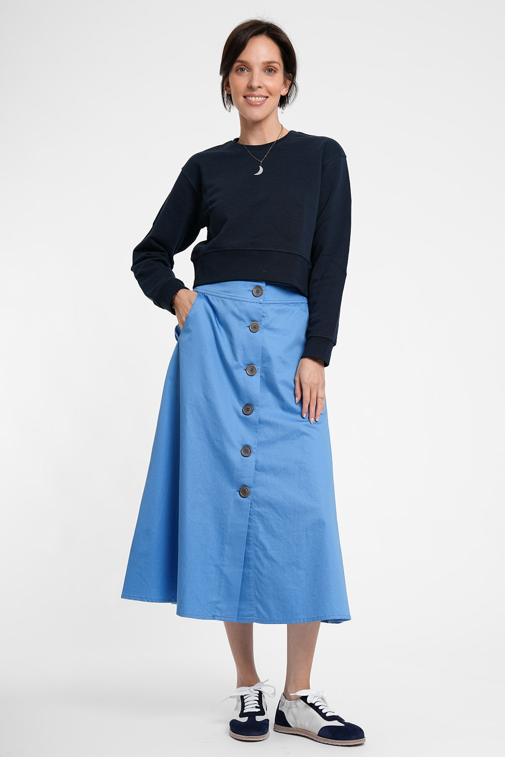 Alba Cr Gu Shoe - blue white