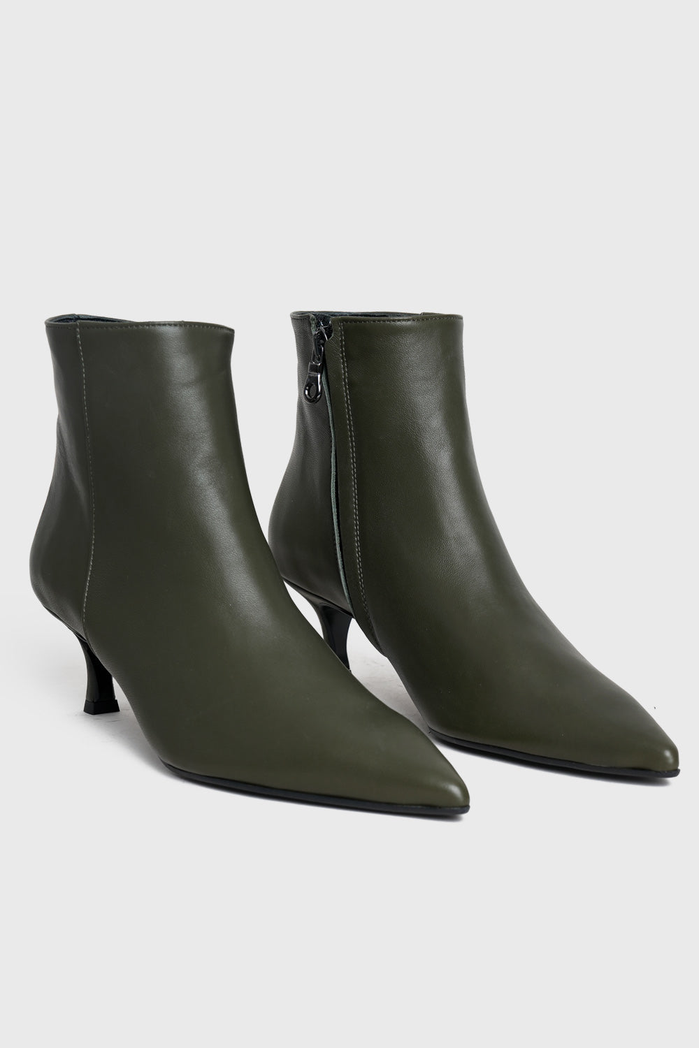 Liz Nap Boots - olive