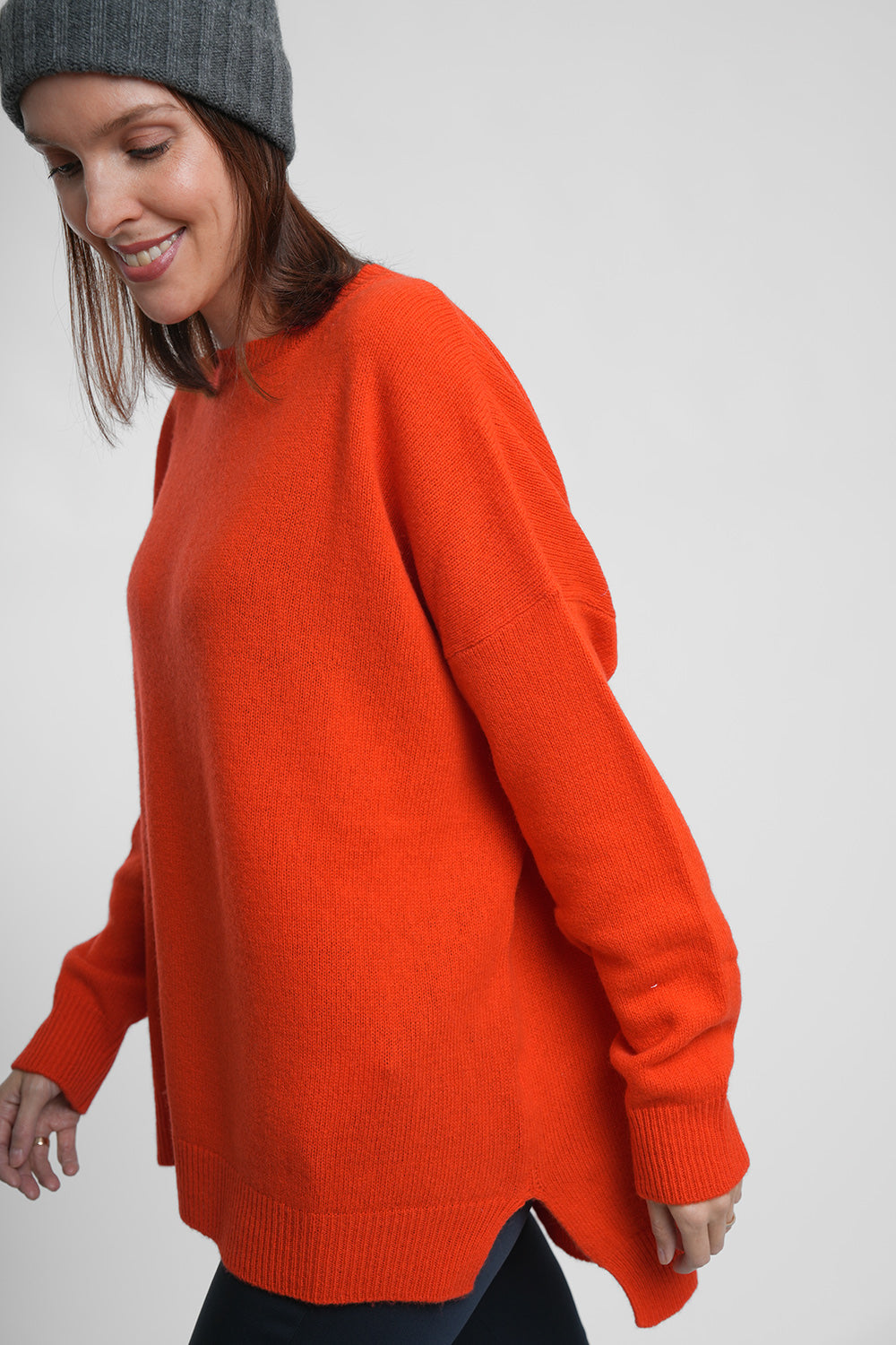 Mira Wool Pull - corallo