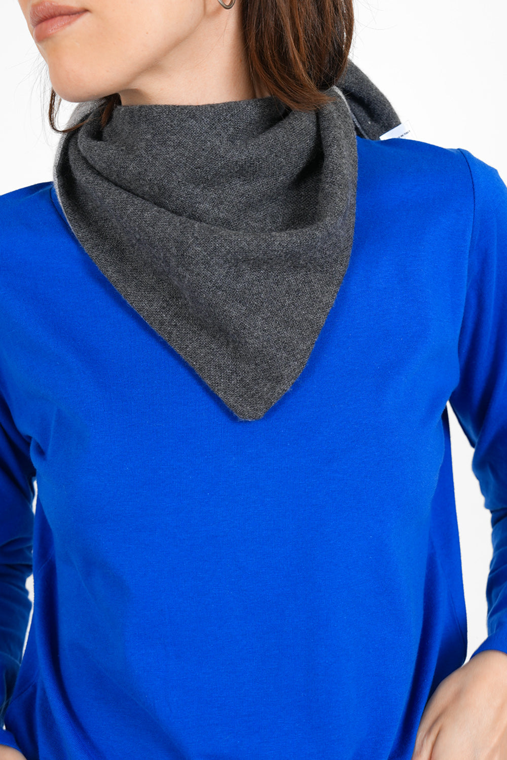 Camillo Wool Scarf - grey