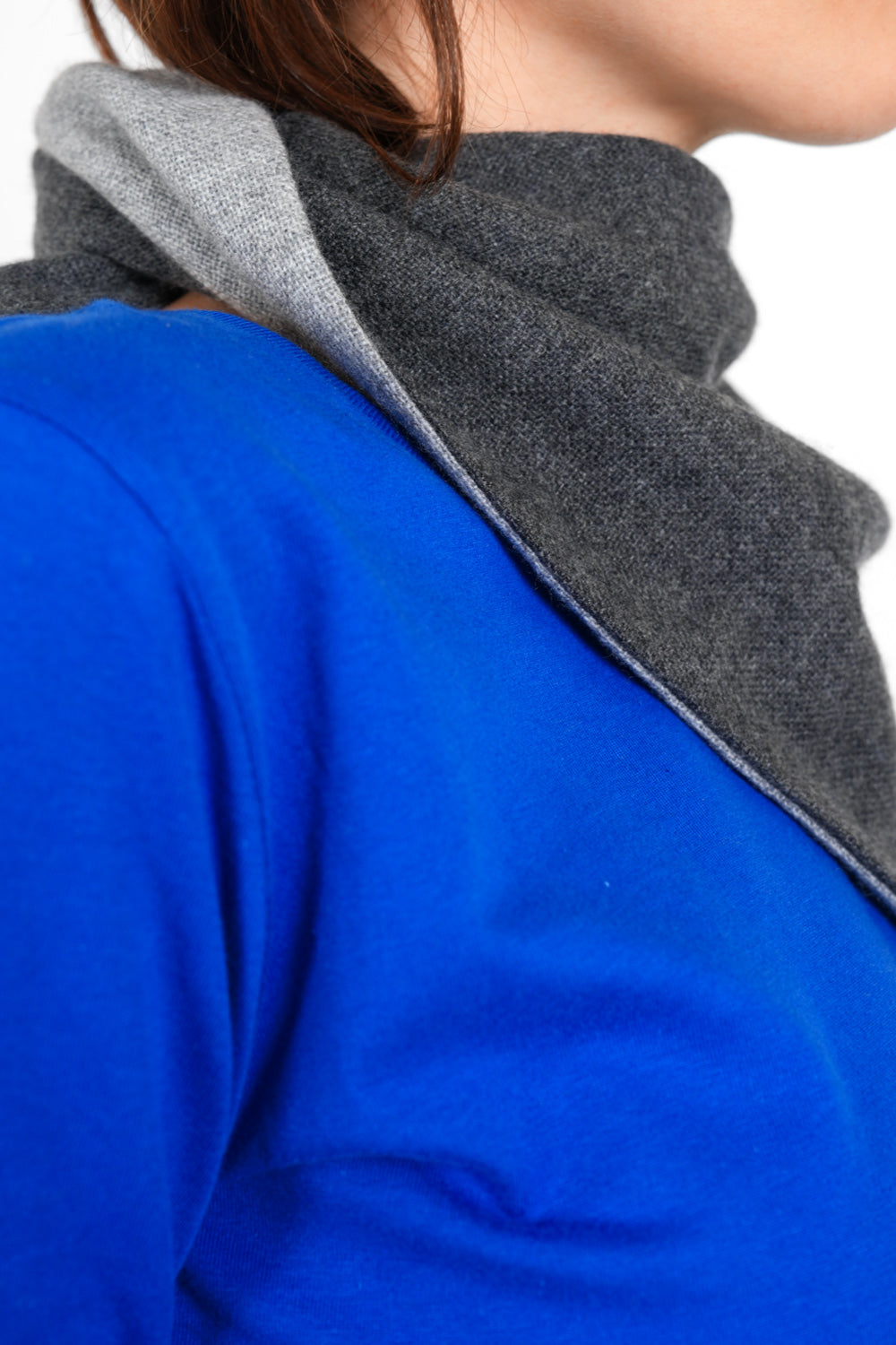 Camillo Wool Scarf - grey