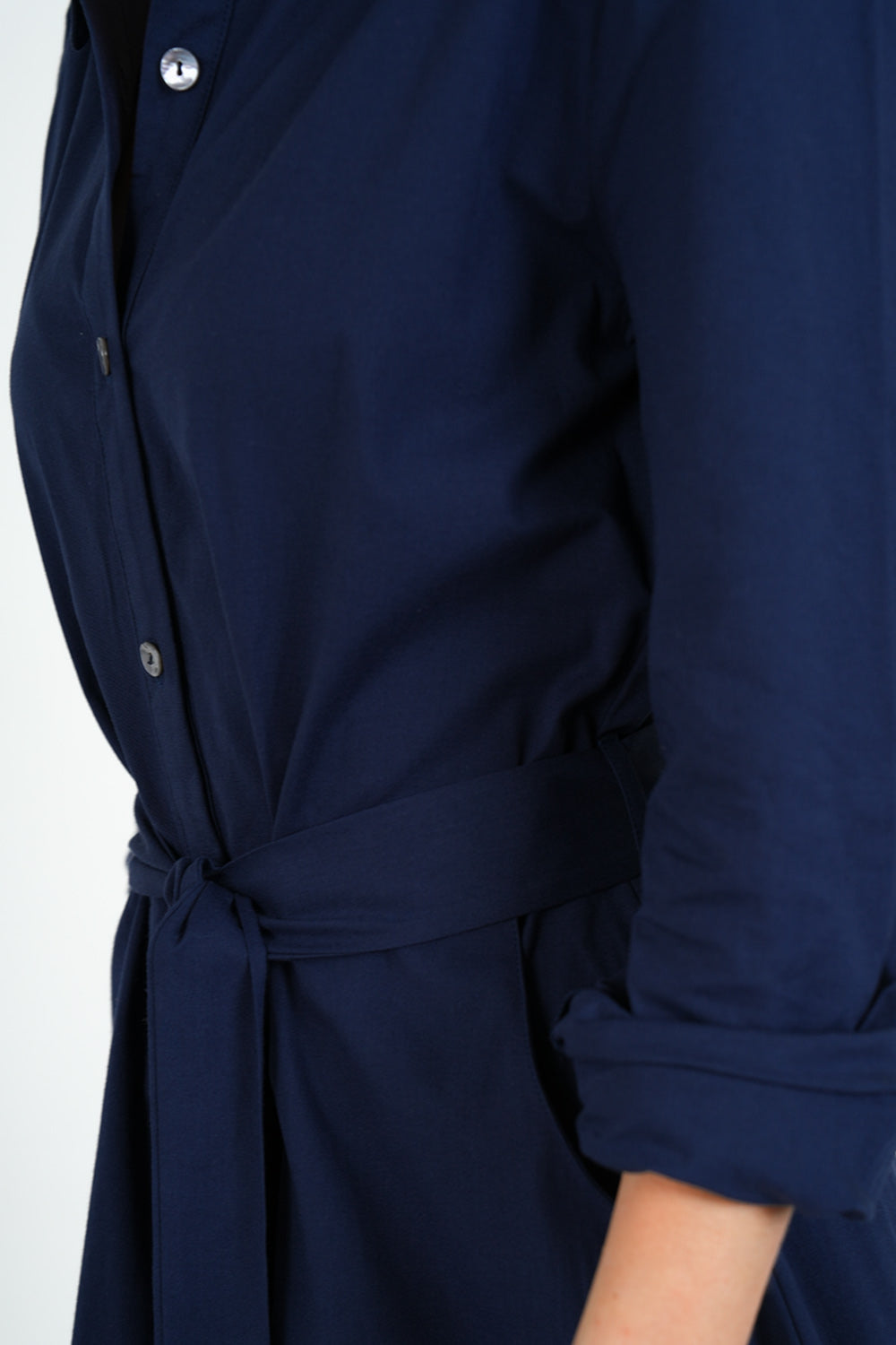 Arumba Poplin Dress - blue