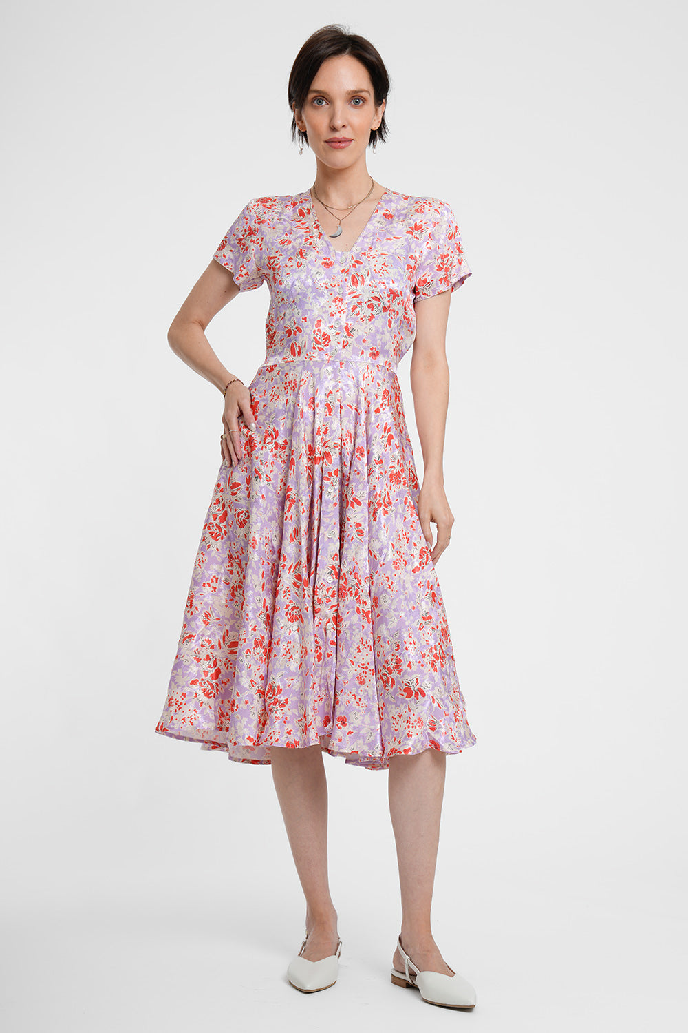 Asimona 1082  Dress - purple red