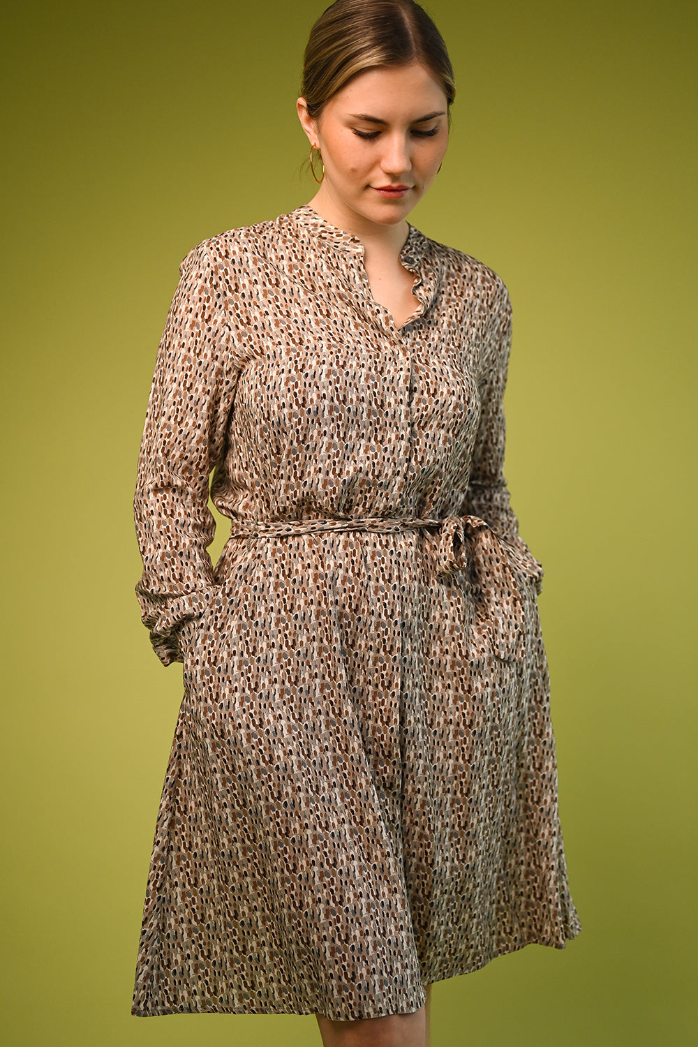 Aura 1043 Dress - earth