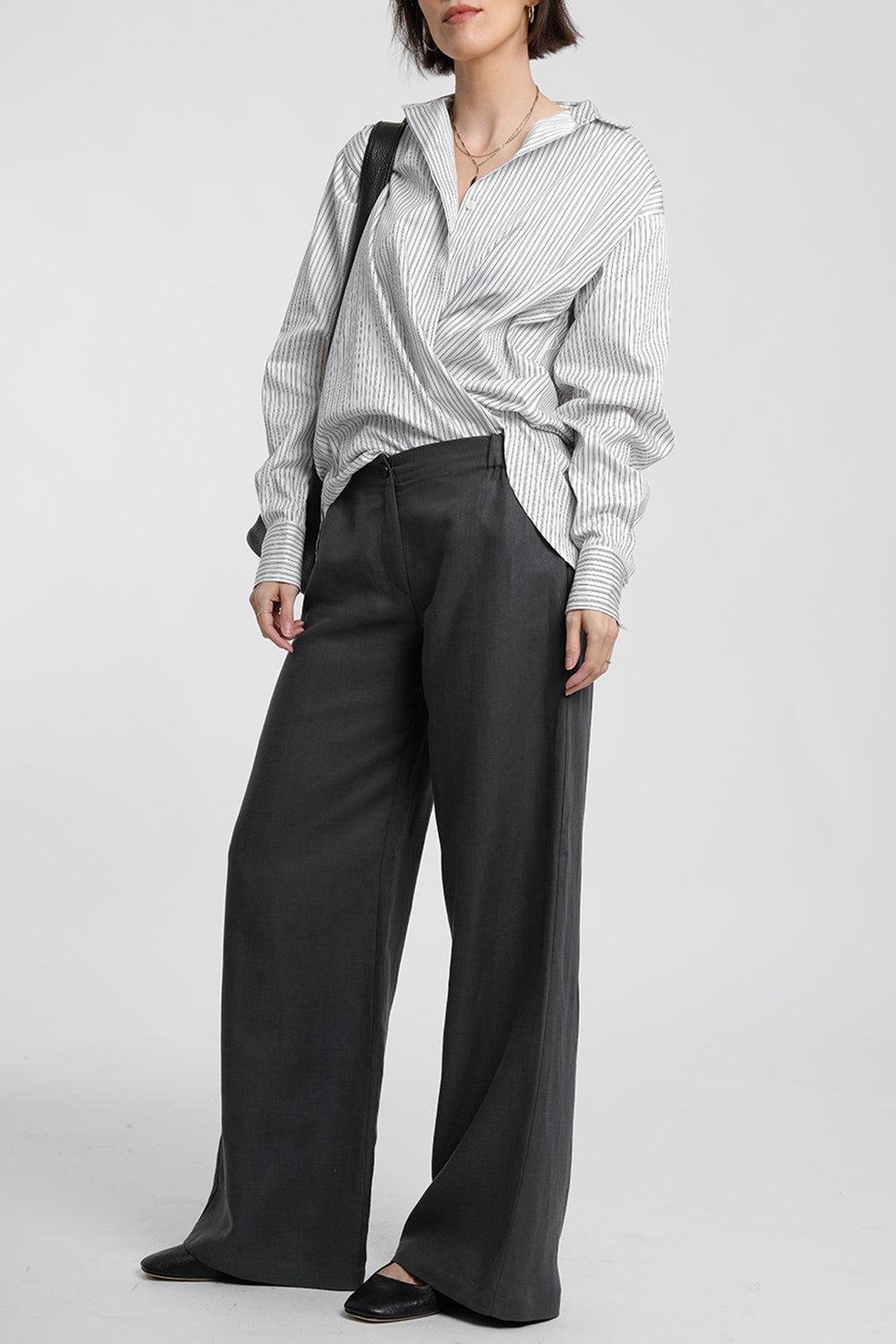 Carmon 1030 Blouse - white stripe