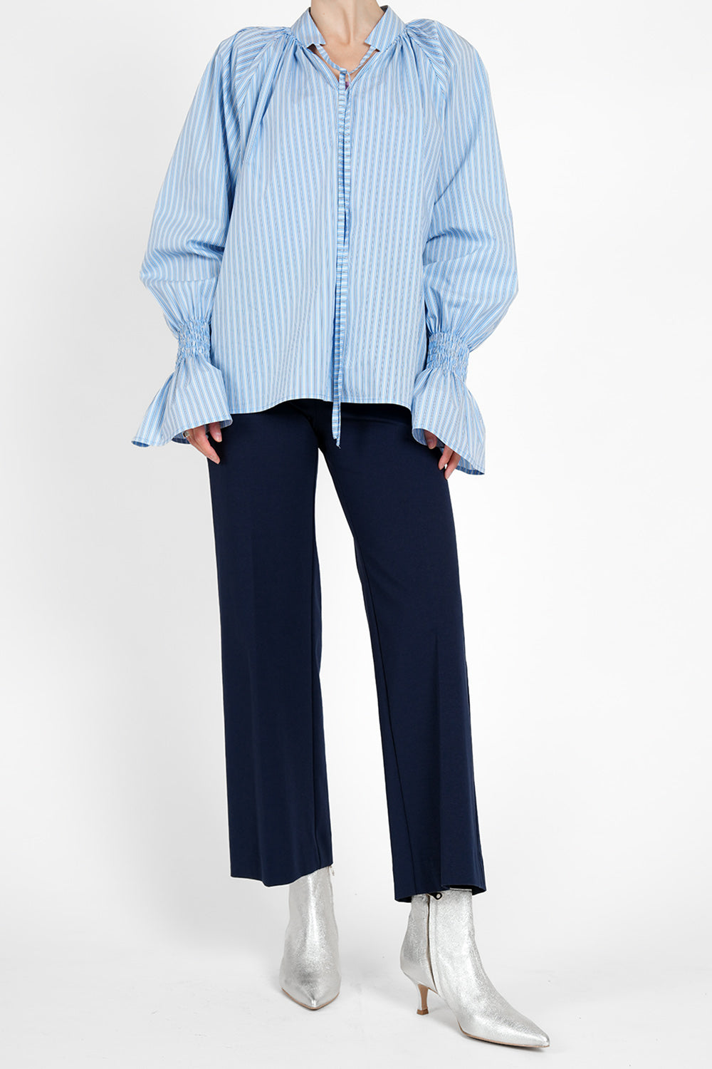 Charlotte Blouse - azure