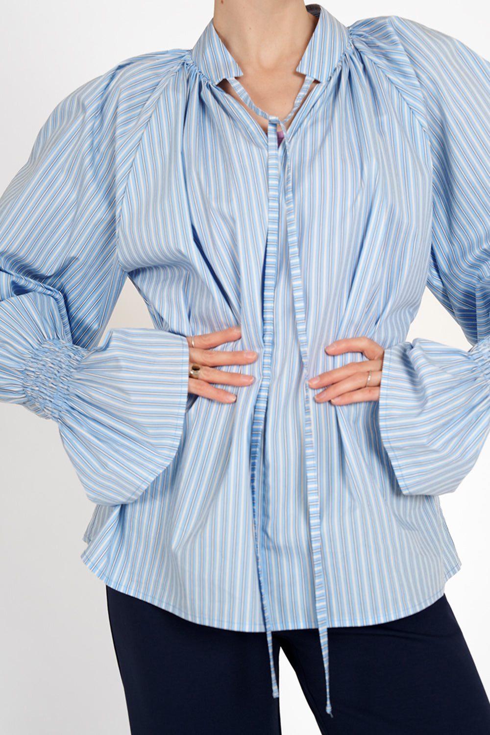Charlotte Blouse - azure