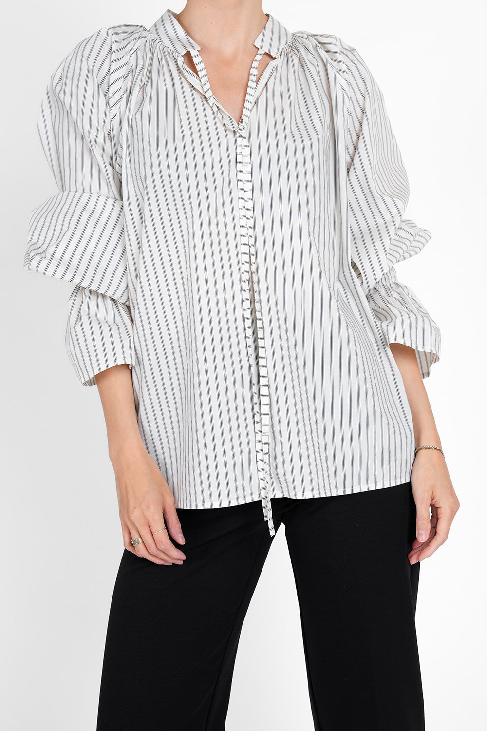 Cerena 394 Blouse - dark brown