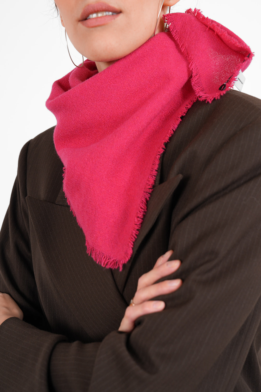Quelara Wool Stola - taupe