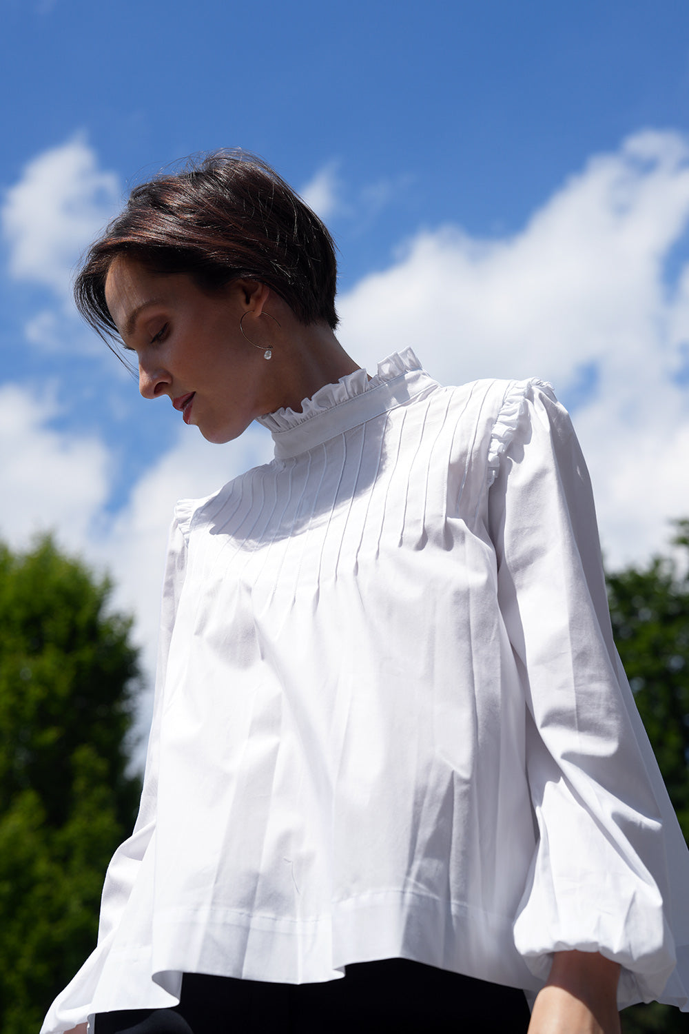 Clothilda Blouse - white