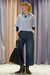 Como 1089 Blouse - baby blue