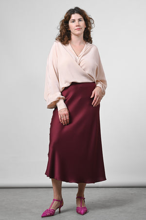 Goparis Skirt - bordo