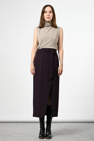 Gotun 033 Skirt - aubergine