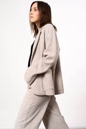 Iberito Wool Jacket - sand