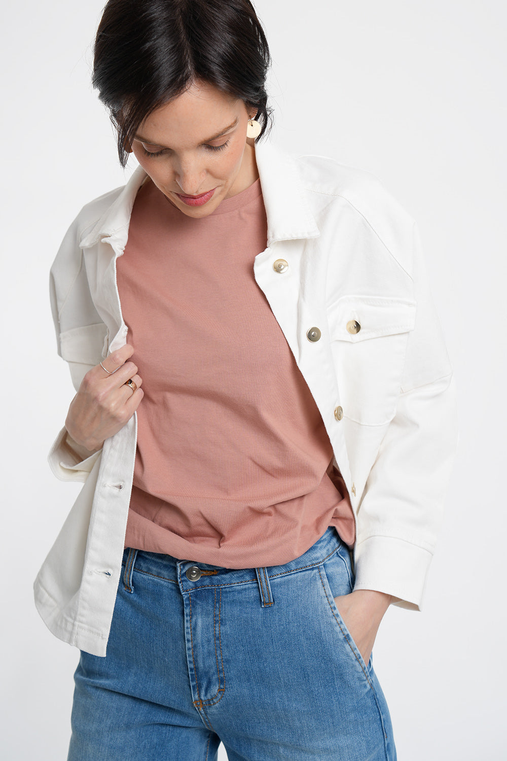 Idris Jacket - white