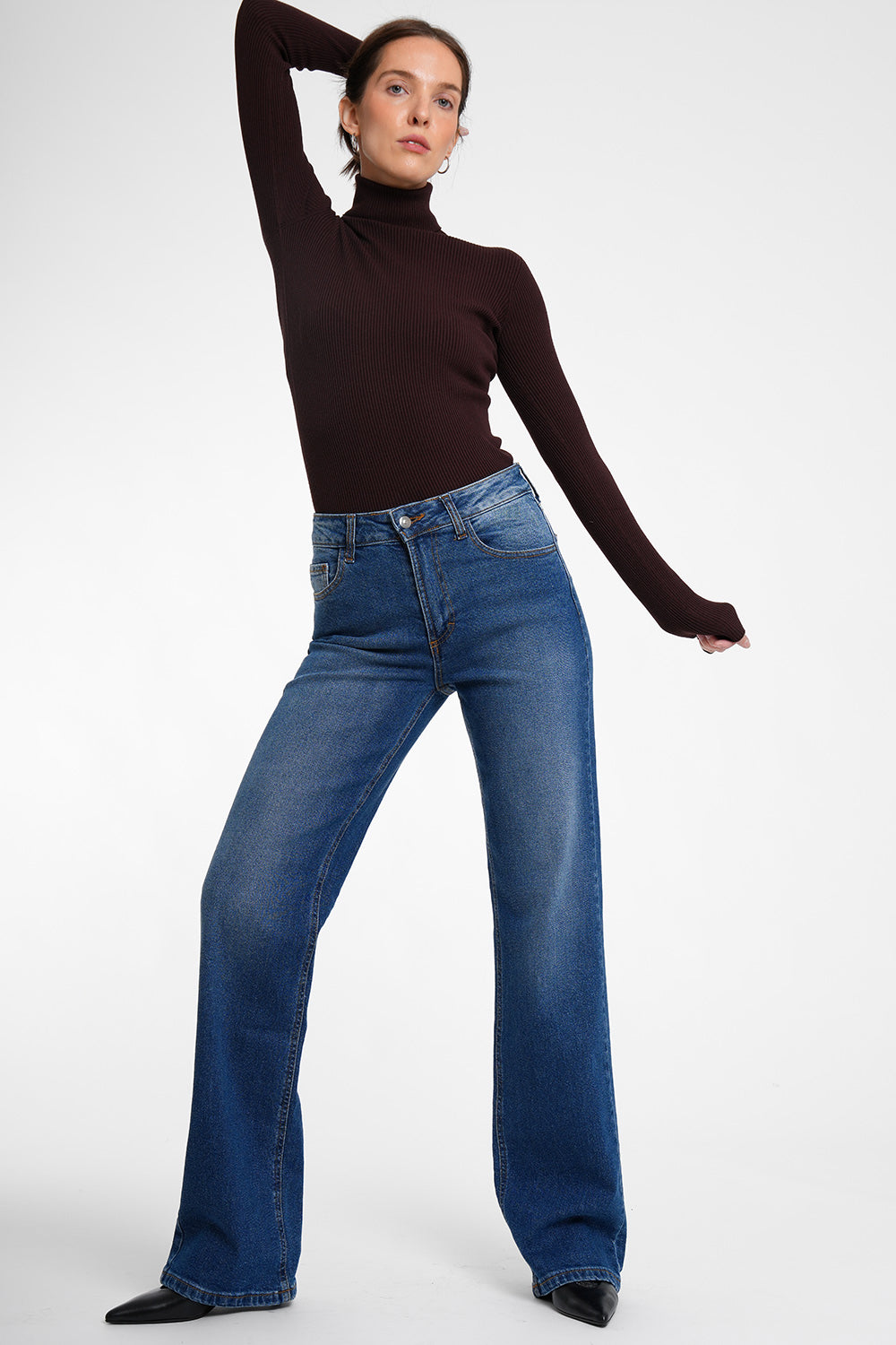 Klara Pull - maroon