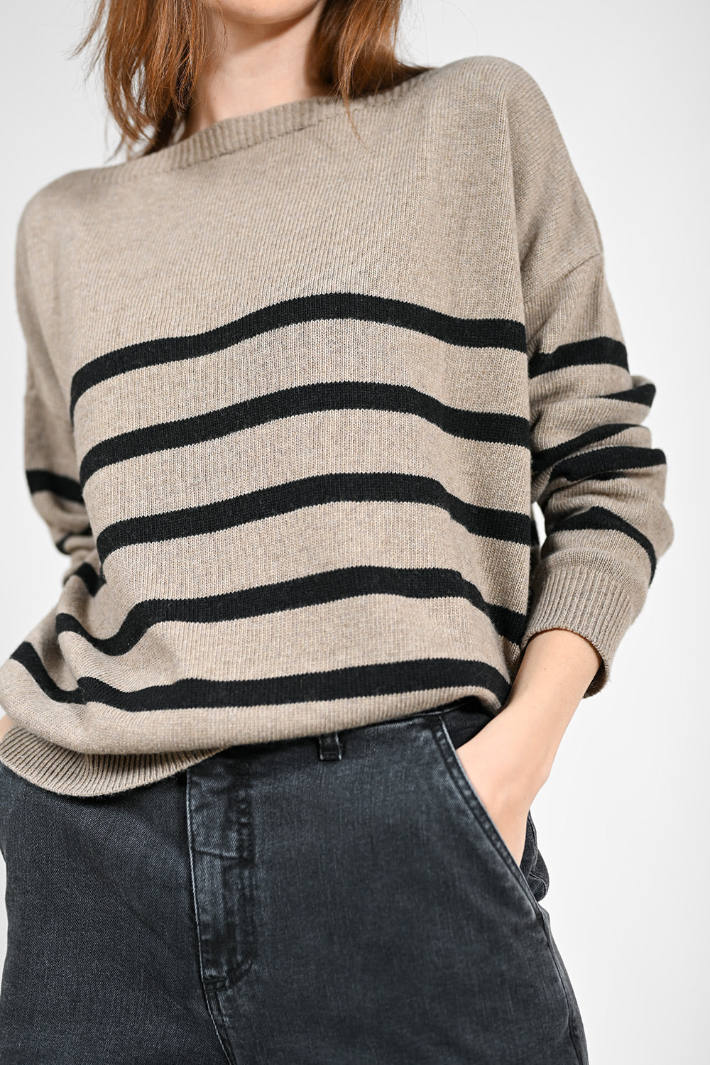 Madia Wool Pull - taupe