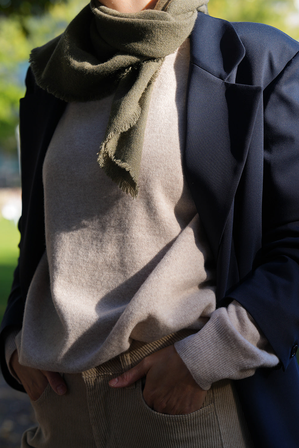 Mailin Wool Pullover - sand