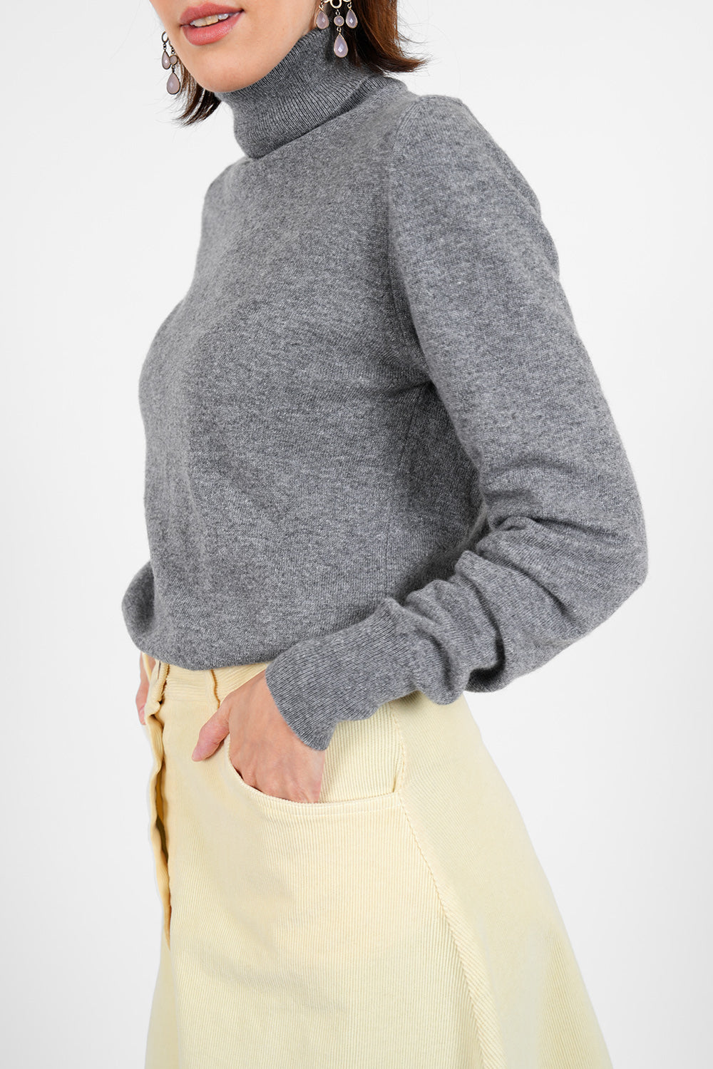 Milena Pull - grey melange