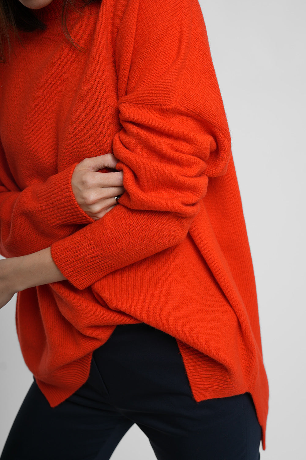 Mira Wool Pull - corallo