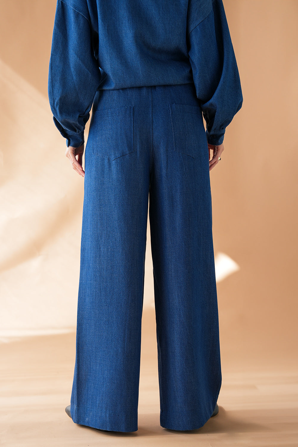 Paolo Tencel Pants - denim blue