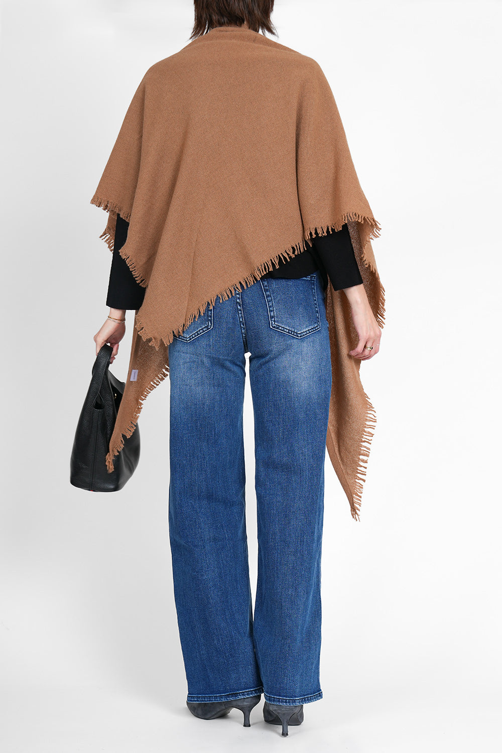 Quelara Wool Stola - cinnamon