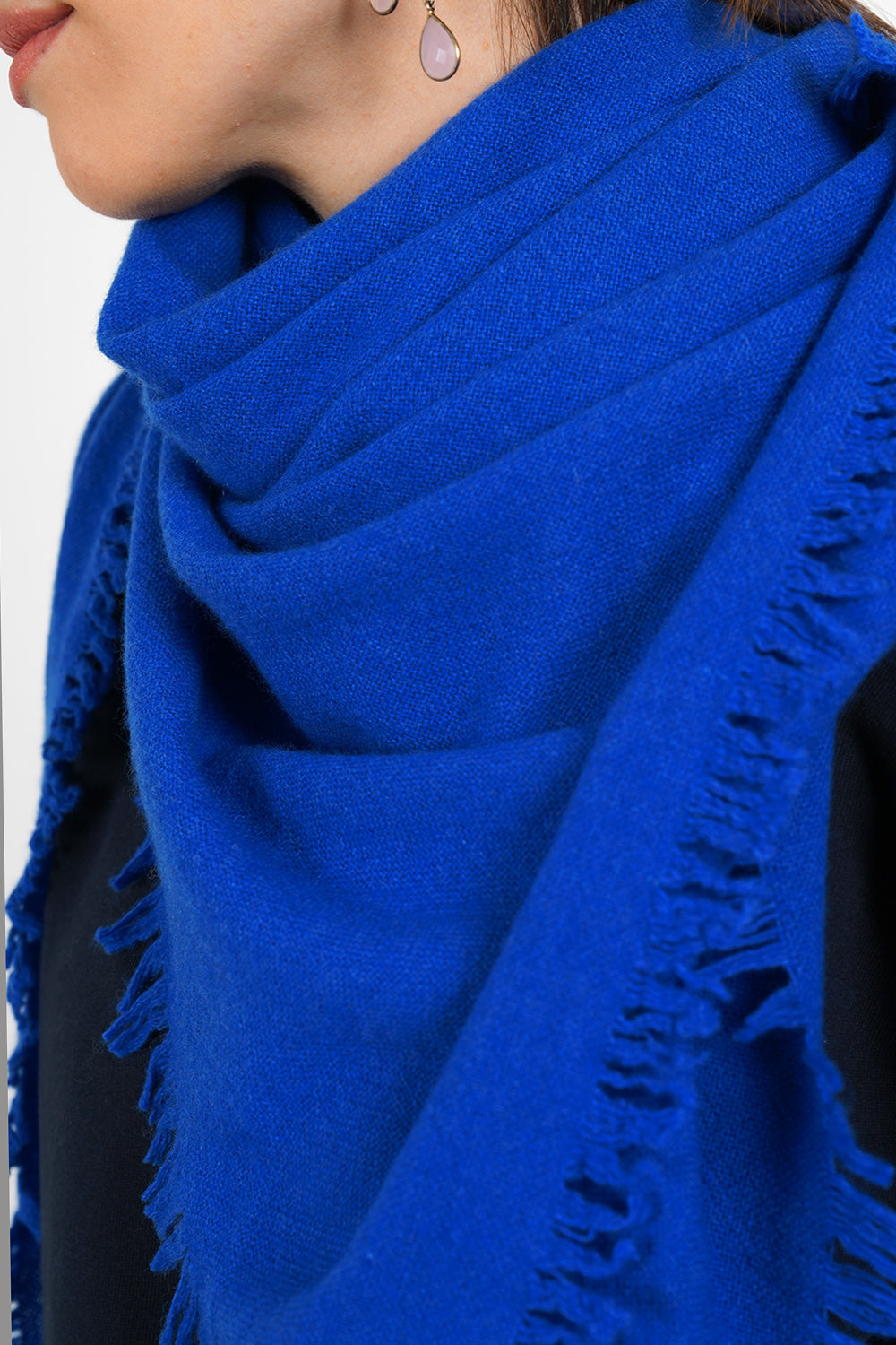 Quelara Wool Stola - iris