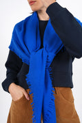 Quelara Wool Stola - iris