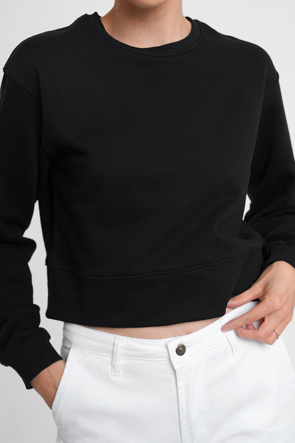 Tara Sweater - dusty blue