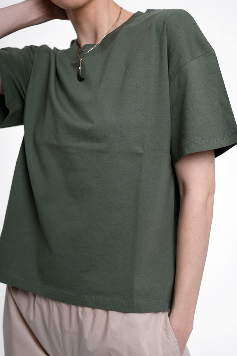 Tessa Organic Cotton Shirt - black