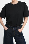 Tessa Organic Cotton Shirt - black