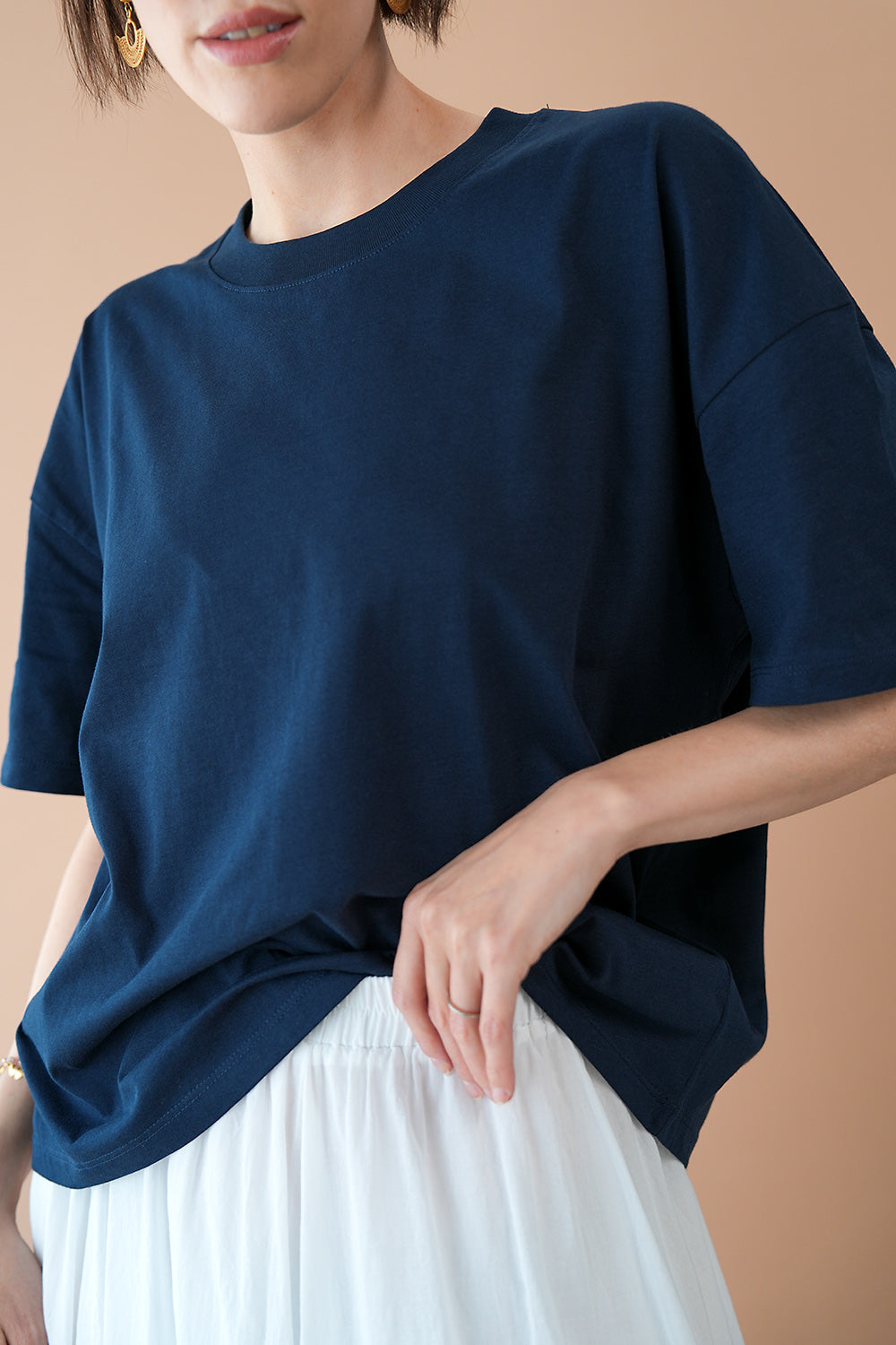 Tessa Organic Cotton Shirt - white