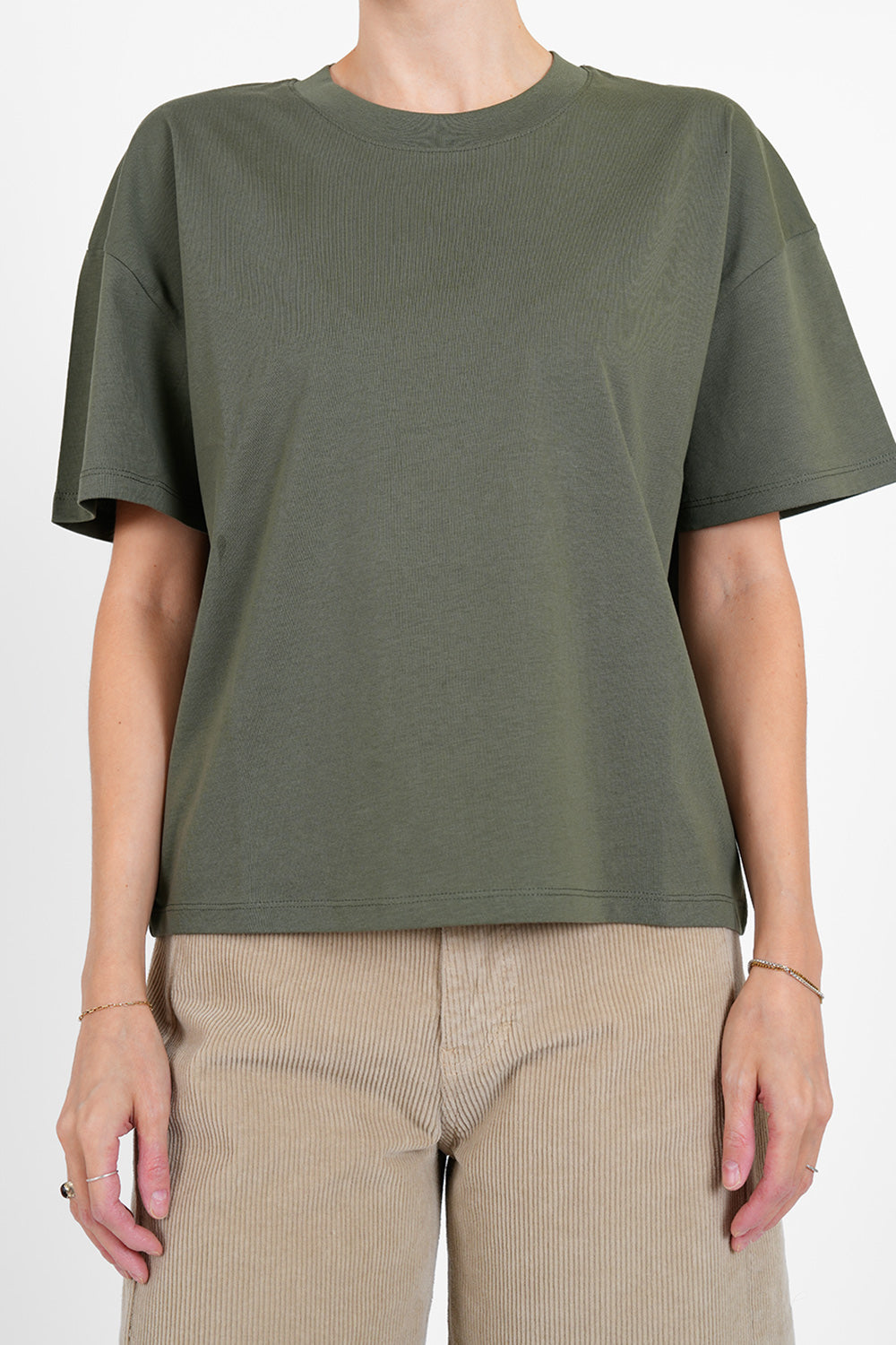Tessa Organic Cotton Shirt - olive