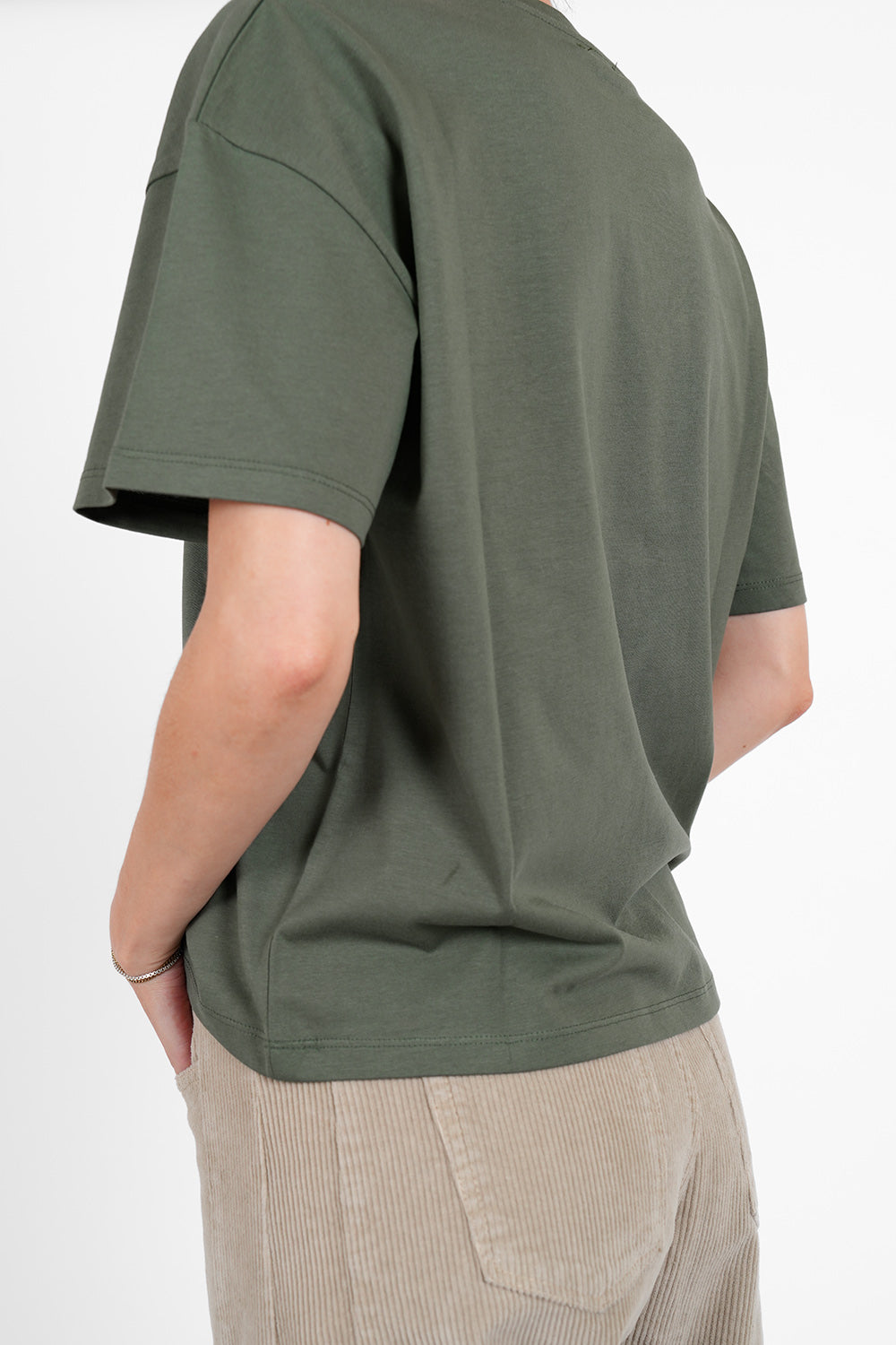 Tessa Organic Cotton Shirt - olive