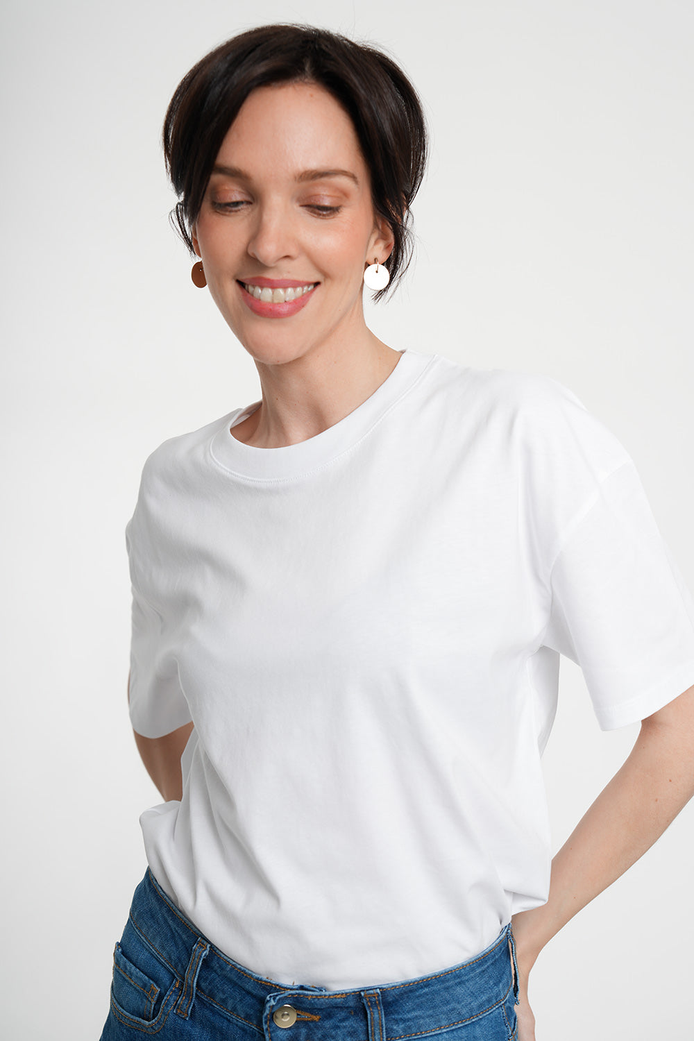 Tessa Organic Cotton Shirt - white