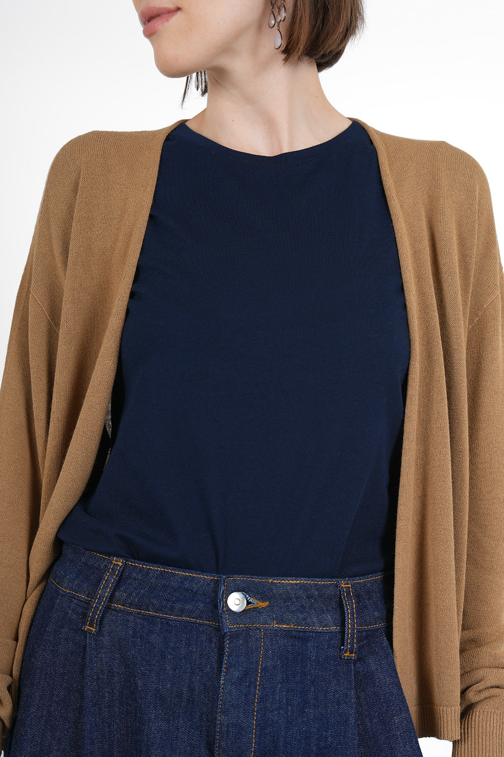 Tipra Organic Cotton Shirt - dark blue