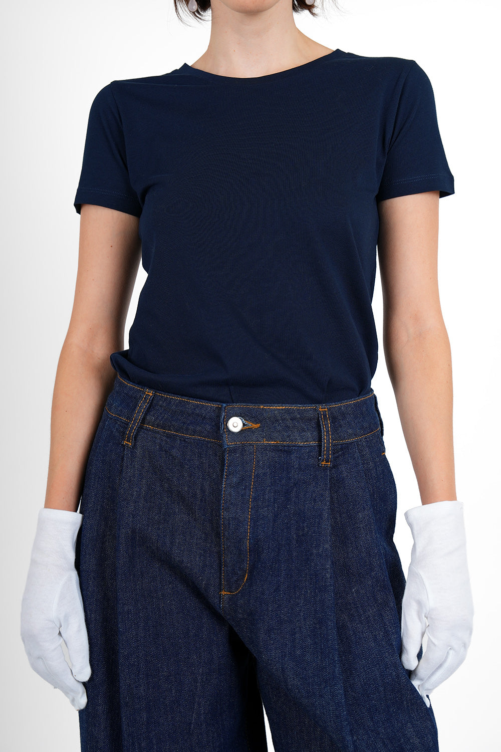 Tipra Organic Cotton Shirt - dark blue