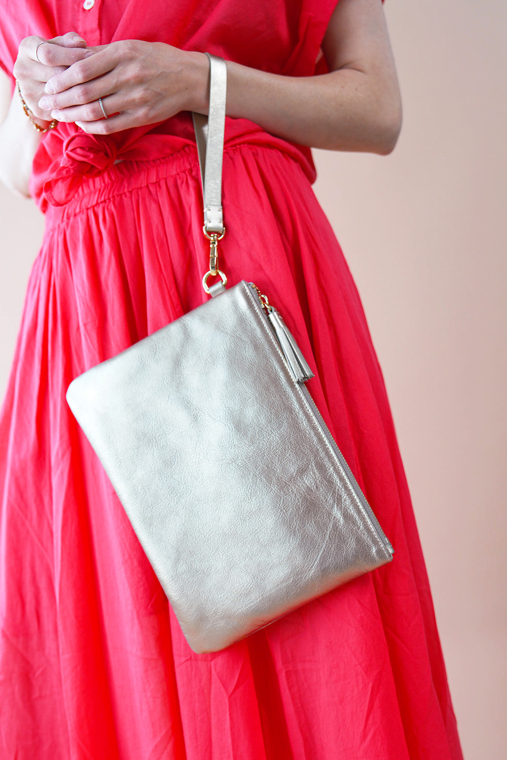 Bo Trucco Vel Bag - brown