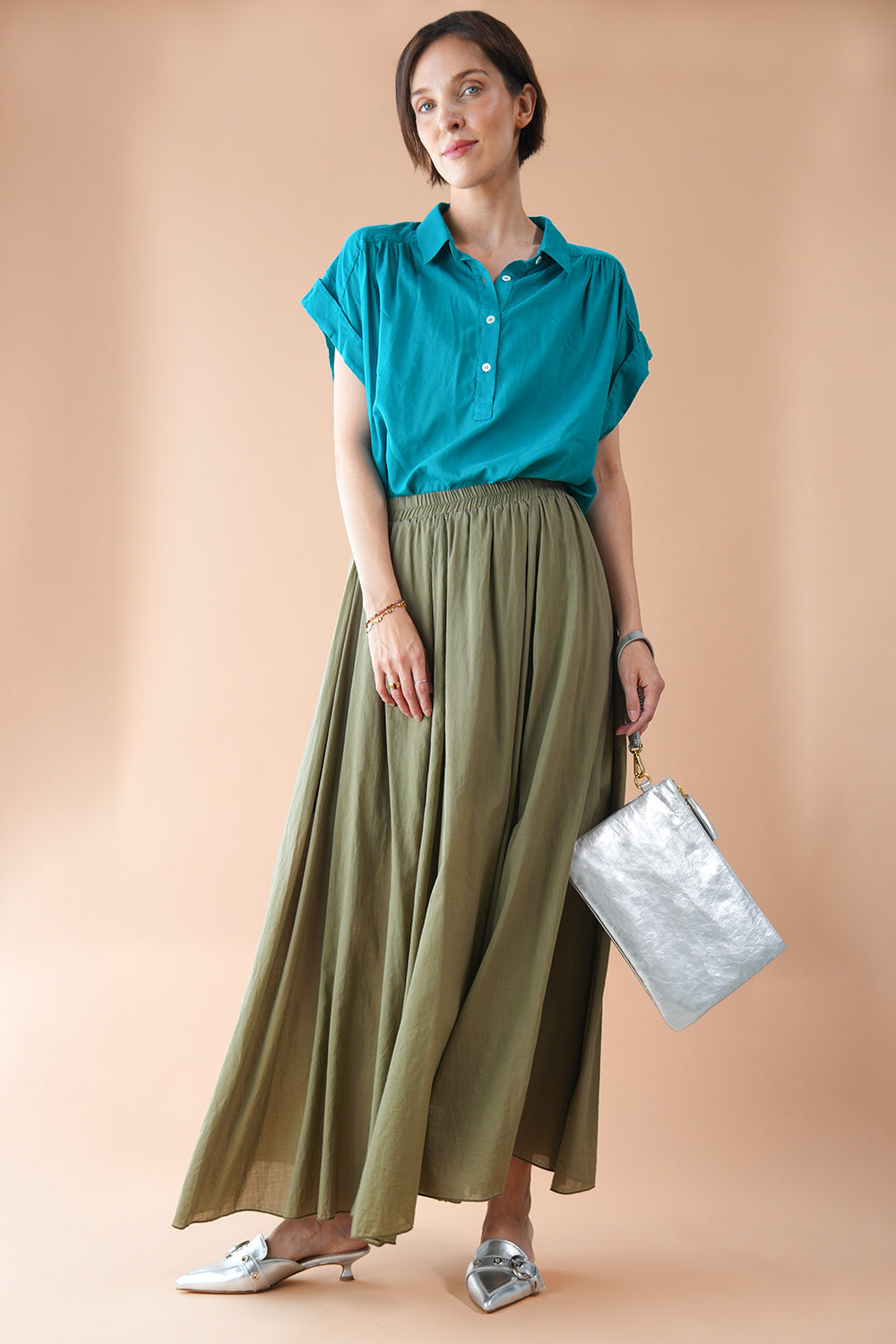 Bo Trucco Vel Bag - brown