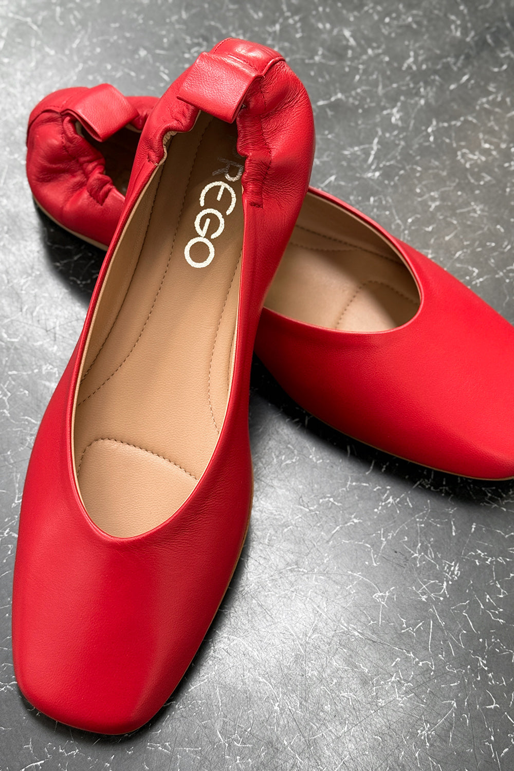 Zahra Nap Shoe - red