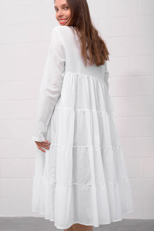 Alanta Dress - bianco