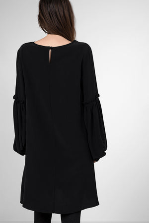 Amili Silk Dress - nero