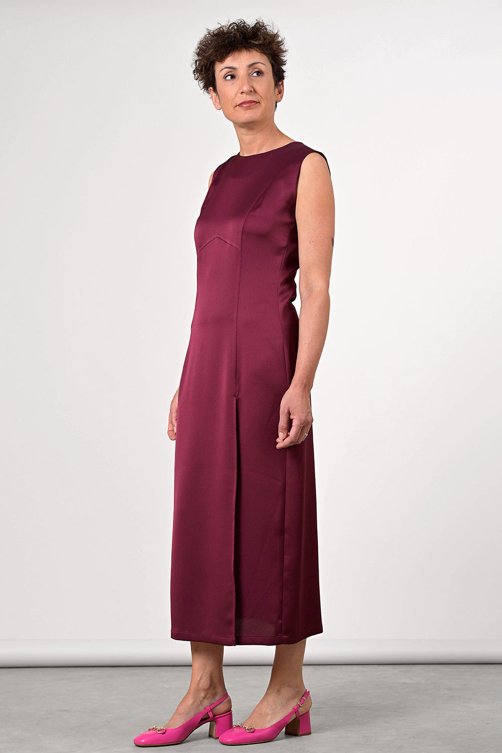 Anima Dress - bordo