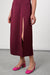 Anima Dress - bordo