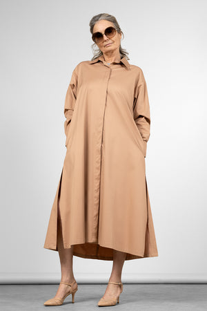 Aromas Dress - camel