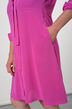 Aura Silk Dress - pretty