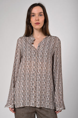 Camille 1043 Blouse - earth