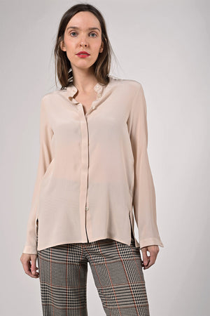 Camille Silk Blouse - nudo