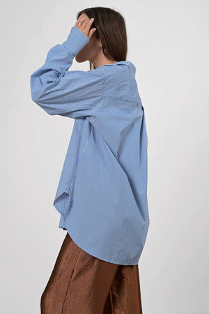 Carmon 1059 Blouse - blustripe
