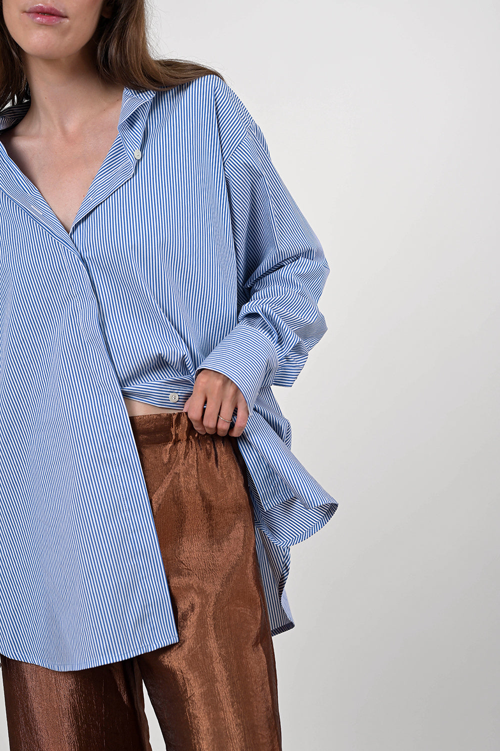 Carmon 1059 Blouse - blustripe